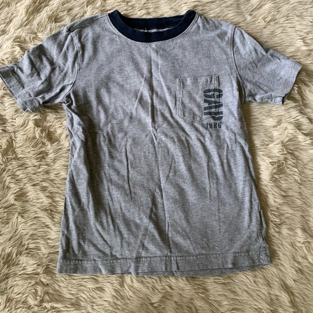 GapKids Gray Pocket T-Shirt